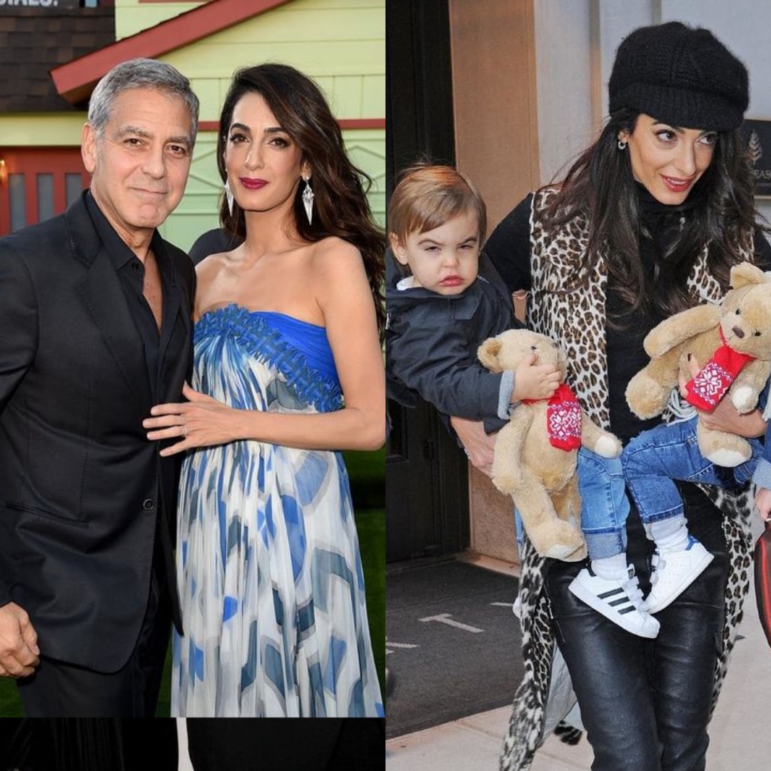 The way Alexander and Ella, Clooney’s twins look left the fans speechless